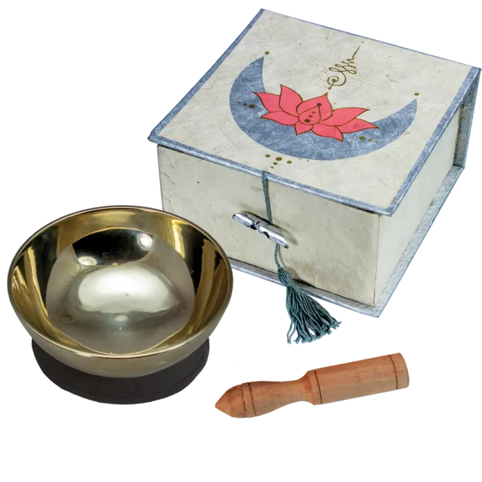 4" Lotus Moon: Meditation Bowl
