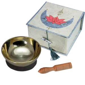 4" Lotus Moon: Meditation Bowl