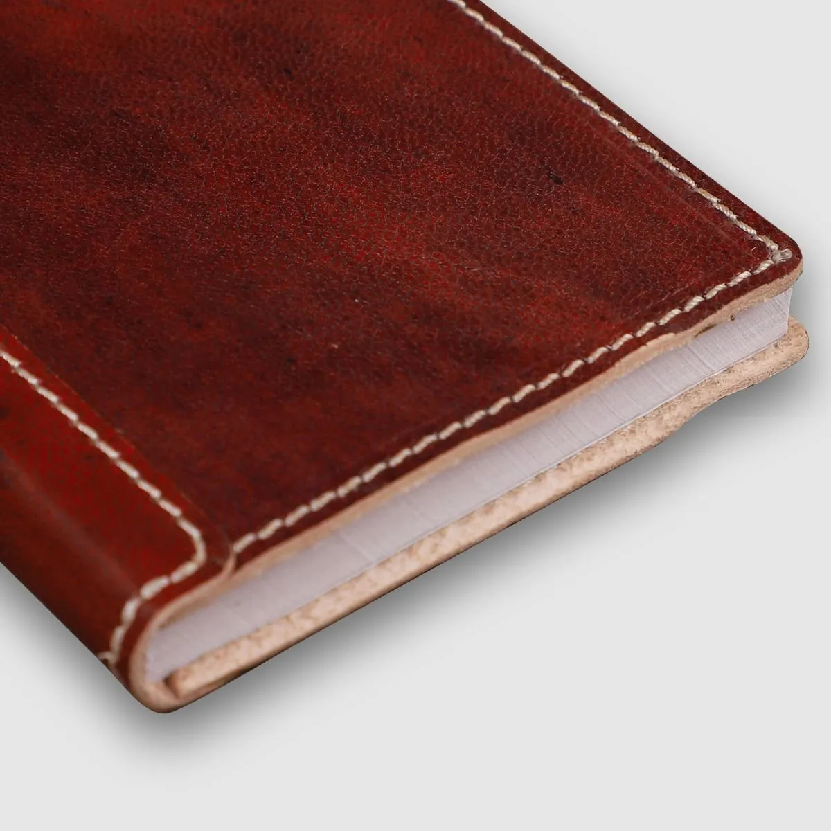 A6 Leather Art Pad- Deep Green