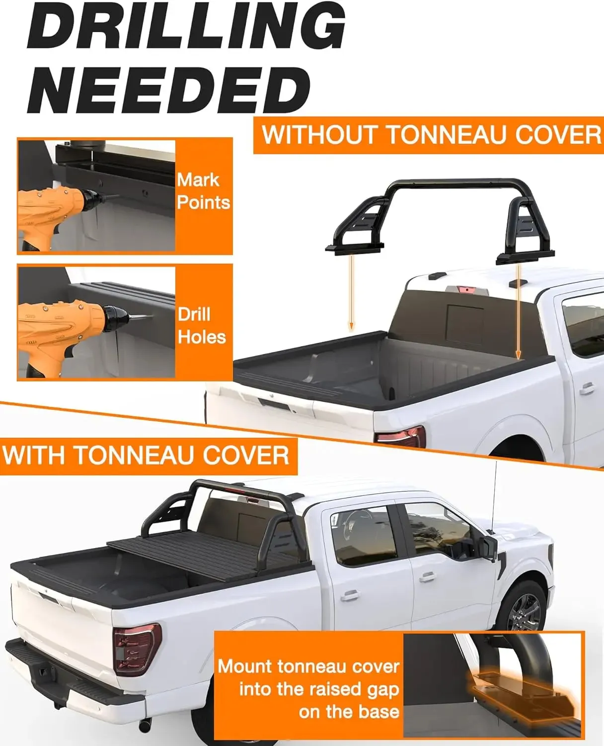 Adjustable Chase Rack Roll Bar