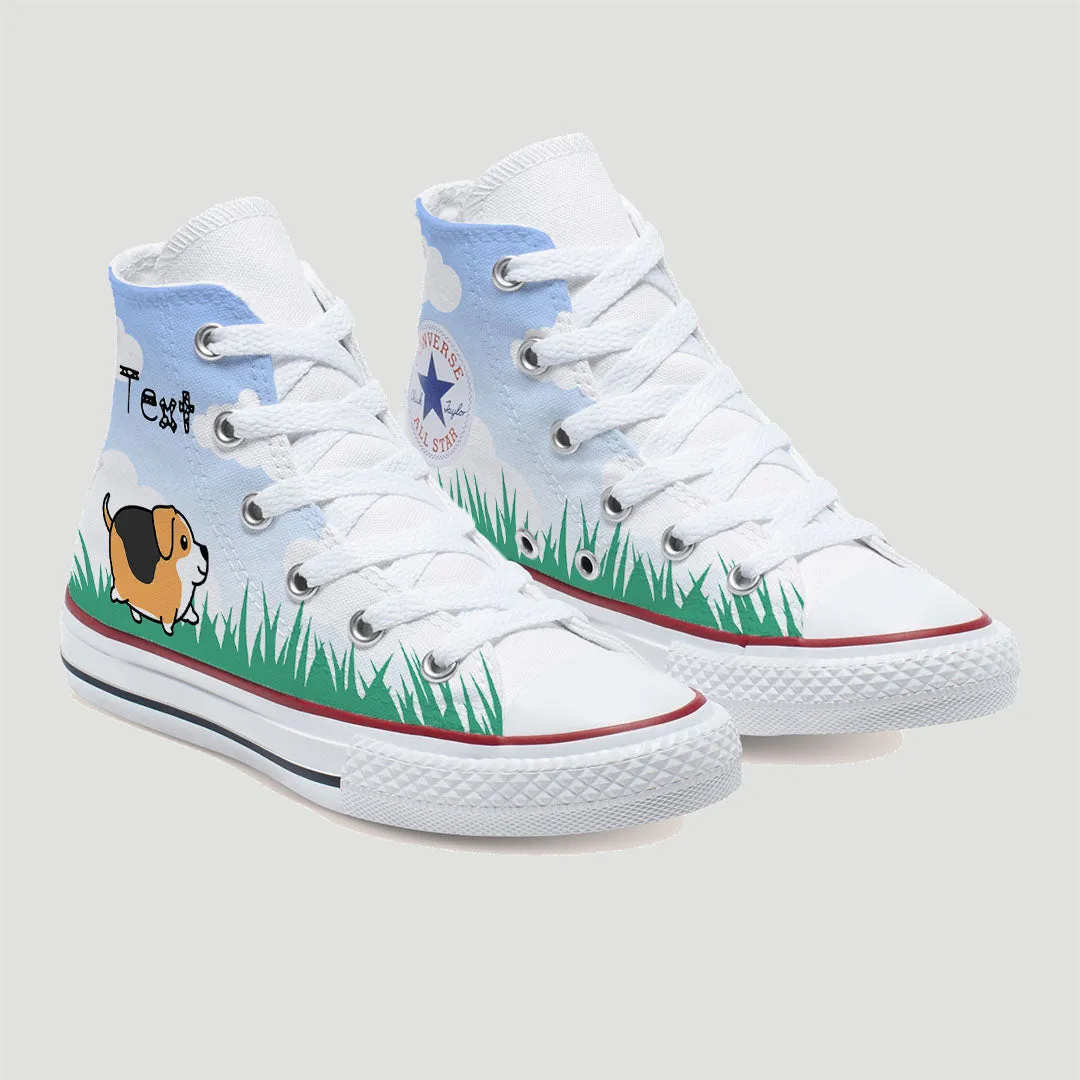 Beagle Custom Converse