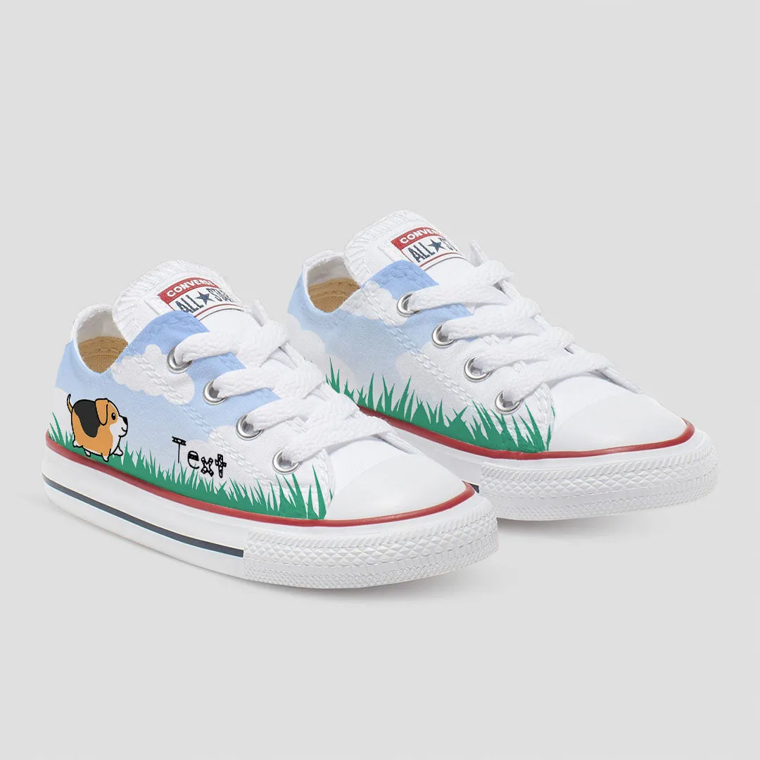 Beagle Custom Converse
