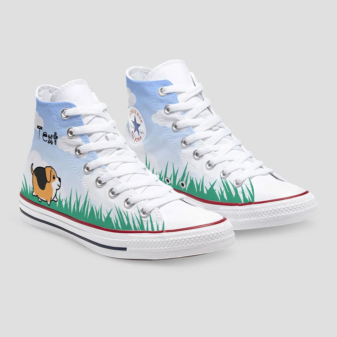Beagle Custom Converse