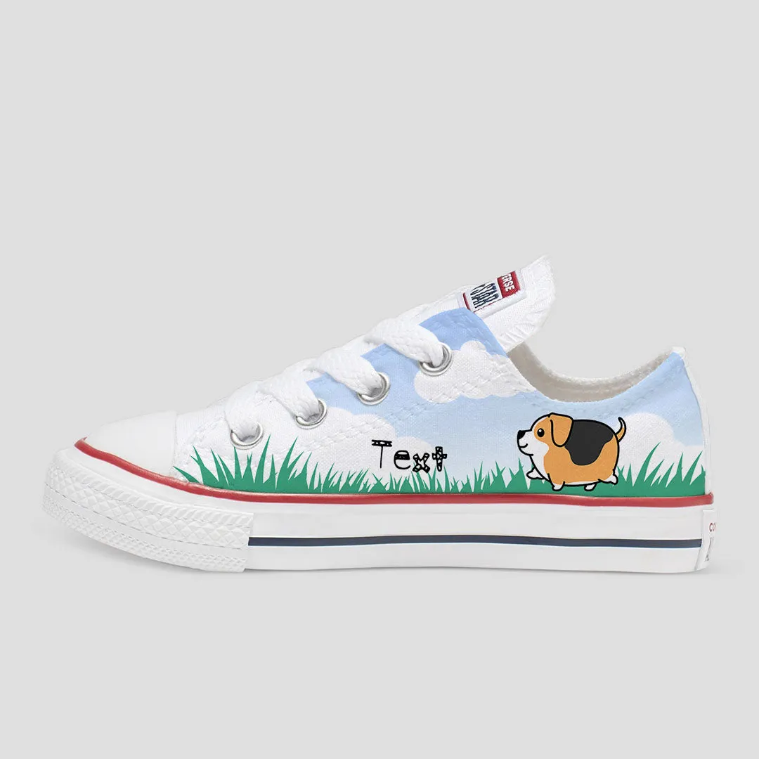 Beagle Custom Converse