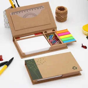Desktop Kraft Paper Stationery Set