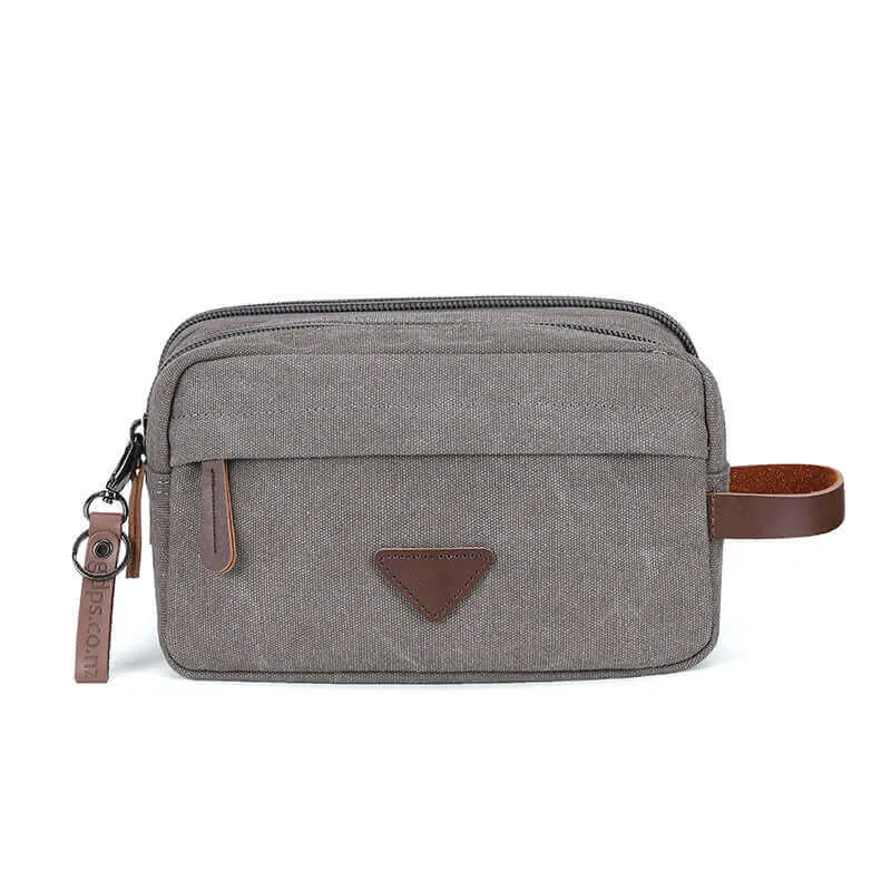 Multifunctional Toiletry & Travel Organizer Bag - Canvas Makeup Bag