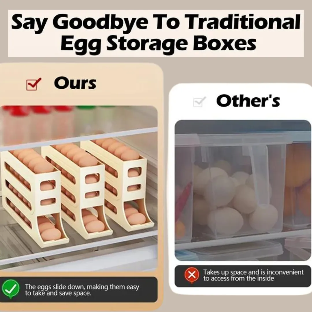 Rolling Egg Storage Box
