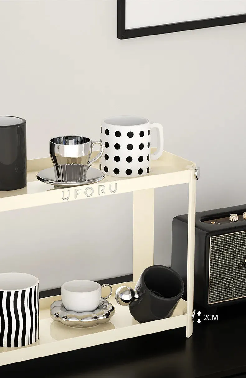 SINOTAO  -  Desktop Storage Organizer Shelf Of Bathroom Home Kitchen Makeup Skincare Shampoo Lipstick Perfume Holder Cosmetic Desk Rack
