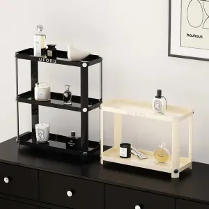 SINOTAO  -  Desktop Storage Organizer Shelf Of Bathroom Home Kitchen Makeup Skincare Shampoo Lipstick Perfume Holder Cosmetic Desk Rack