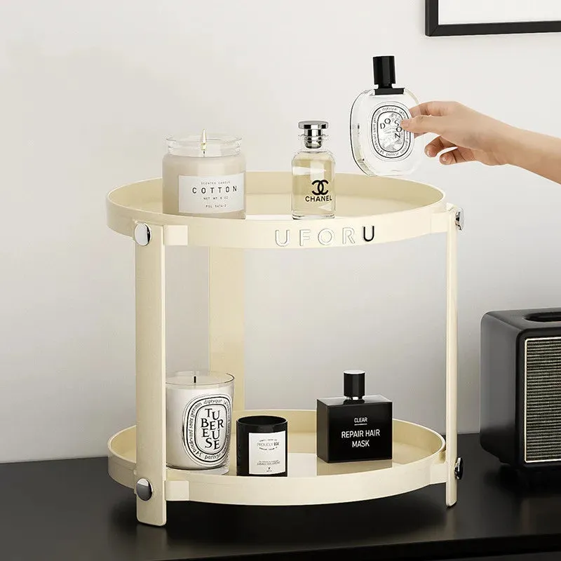 SINOTAO  -  Desktop Storage Organizer Shelf Of Bathroom Home Kitchen Makeup Skincare Shampoo Lipstick Perfume Holder Cosmetic Desk Rack